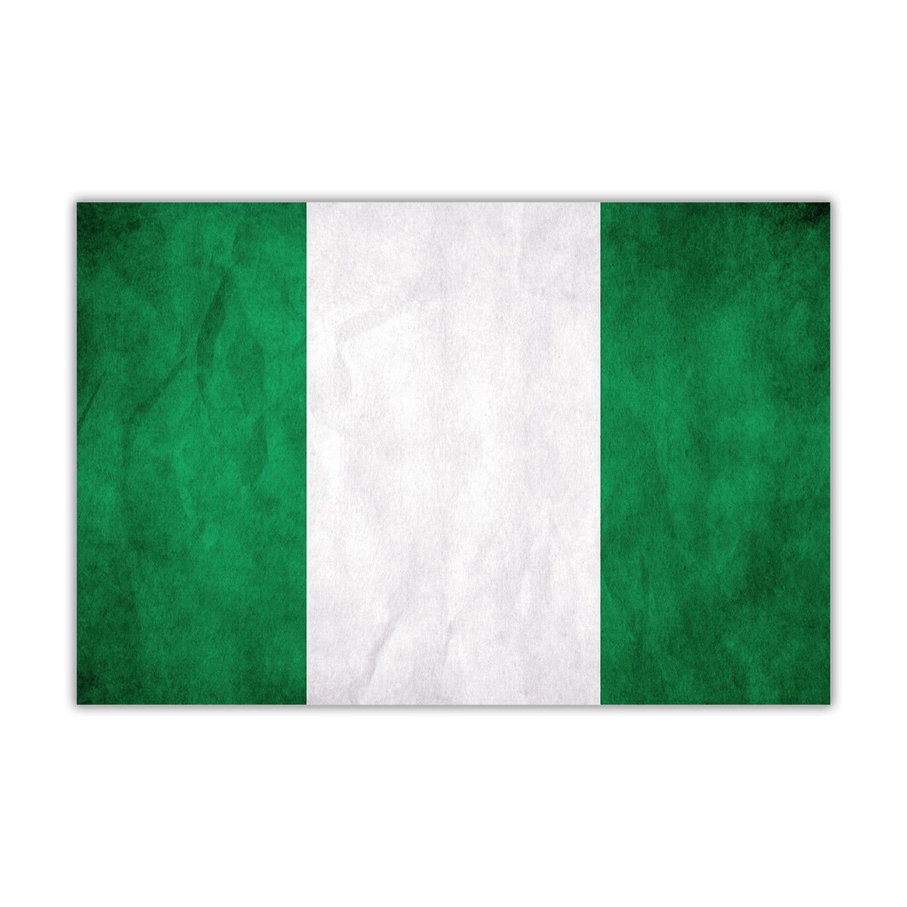 Nigeria Flag Canvas Wall Art Picture Print for the Living Room, Bedroom, Home Decor