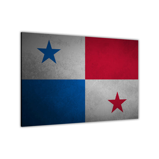 Panama Flag Canvas Wall Art Picture Print for the Living Room, Bedroom, Home Decor