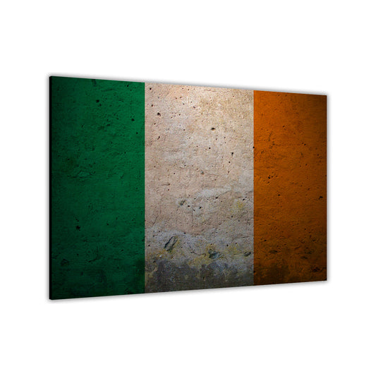 Republic Of Ireland Flag Canvas Wall Art Picture Print for the Living Room, Bedroom, Home Decor