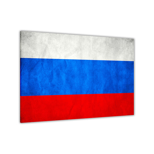 Russia Flag Canvas Wall Art Picture Print for the Living Room, Bedroom, Home Decor