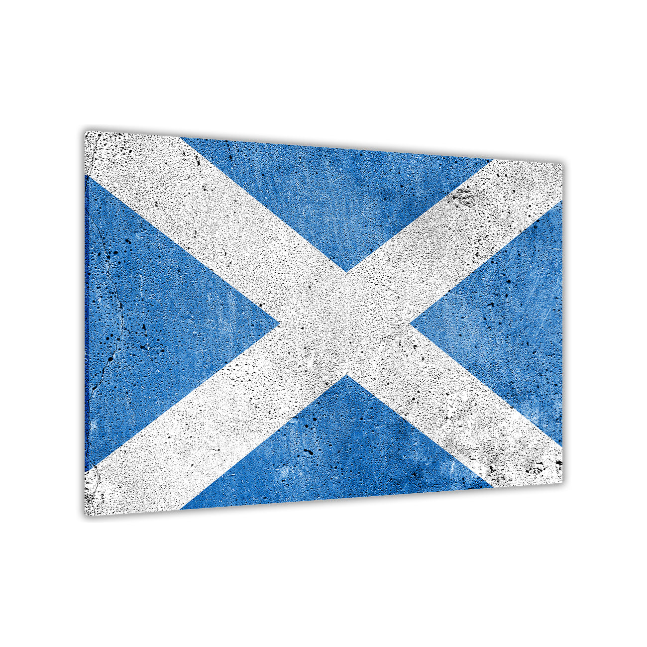 Scotland Flag Canvas Wall Art Picture Print for the Living Room, Bedroom, Home Decor