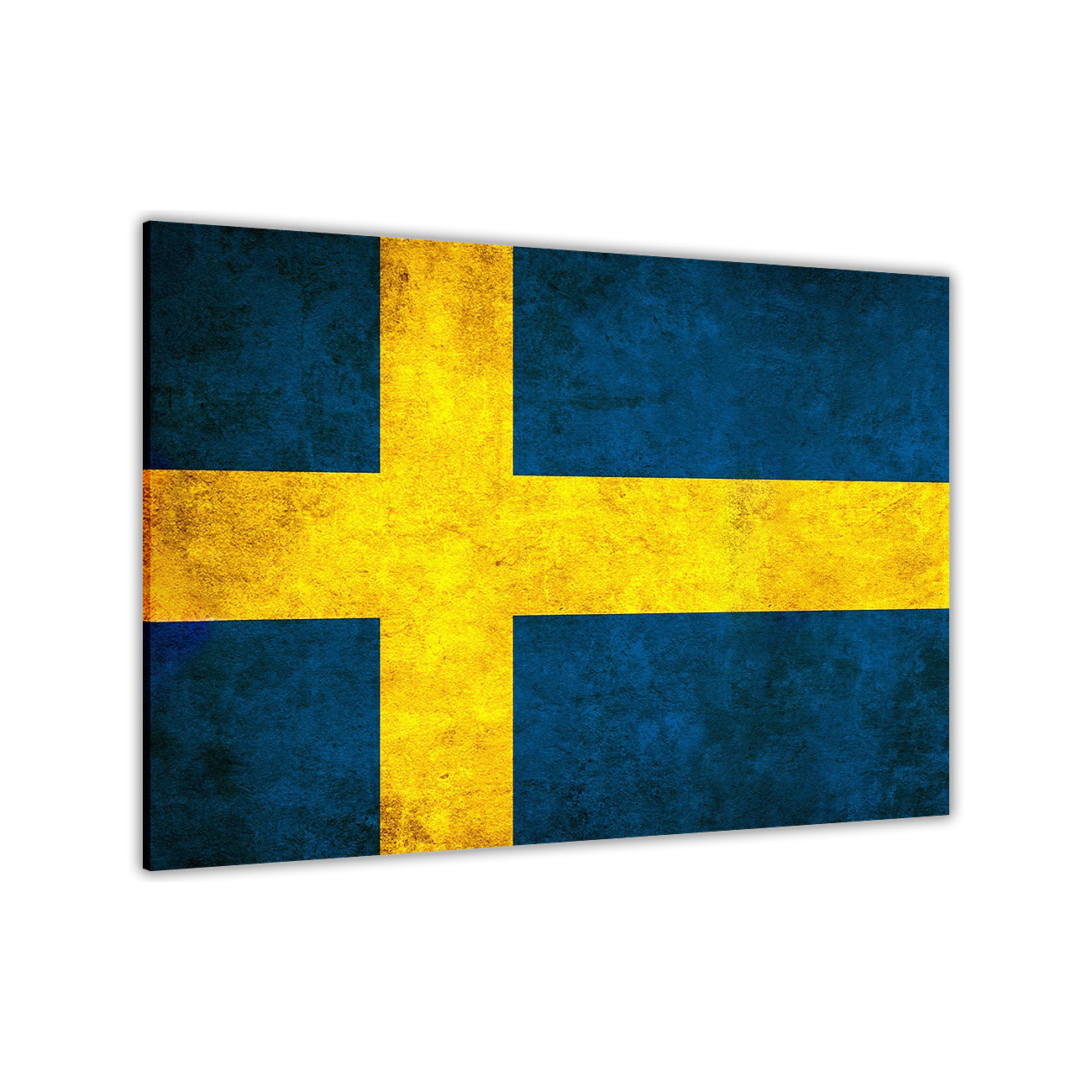 Sweden Flag Canvas Wall Art Picture Print for the Living Room, Bedroom, Home Decor