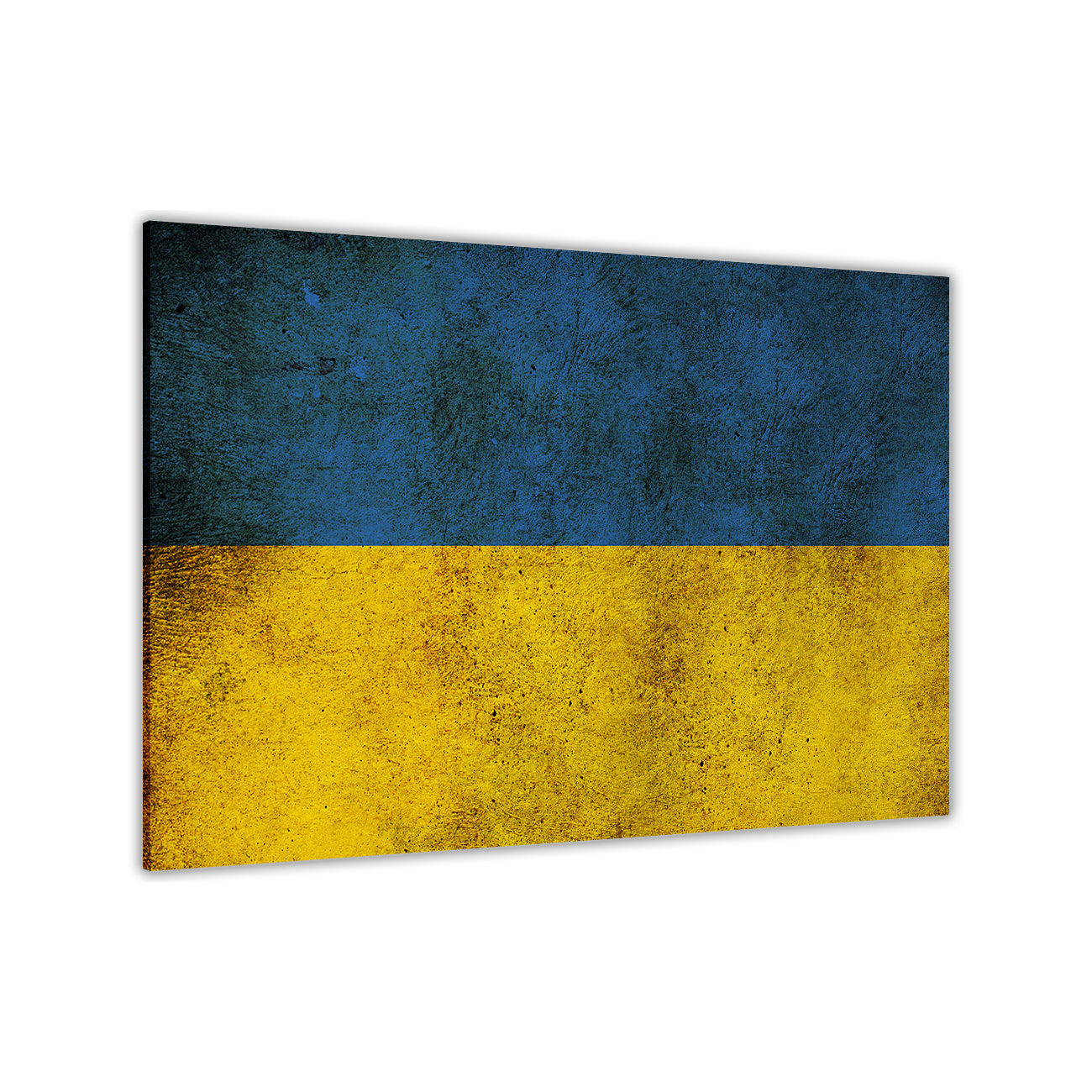 Ukraine Flag Canvas Wall Art Picture Print for the Living Room, Bedroom, Home Decor