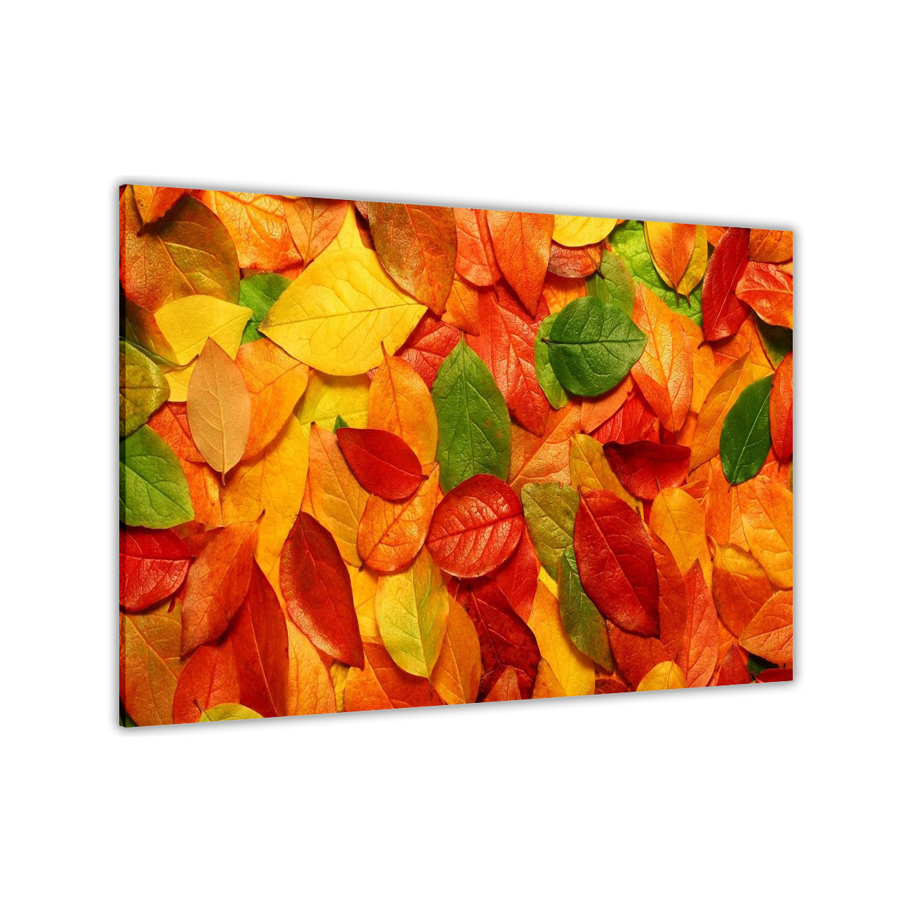 Autumn Leaves Canvas Wall Art Picture Print for the Living Room, Bedroom, Home Decor