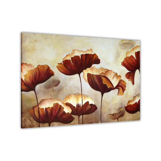 Poppy Painting Canvas Wall Art Picture Print for the Living Room, Bedroom, Home Decor