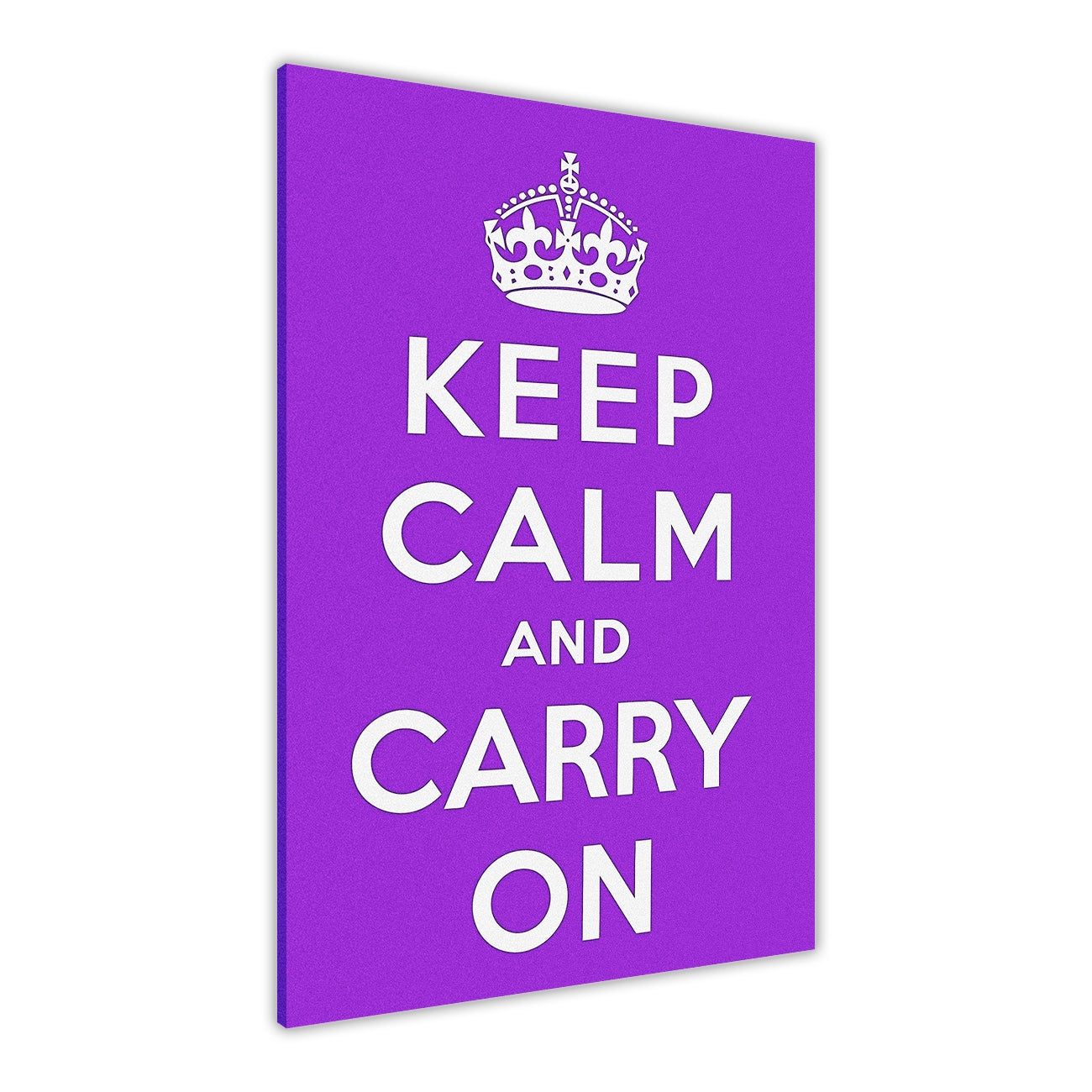 Keep Calm Canvas Wall Art Picture Print for the Living Room, Bedroom, Home Decor