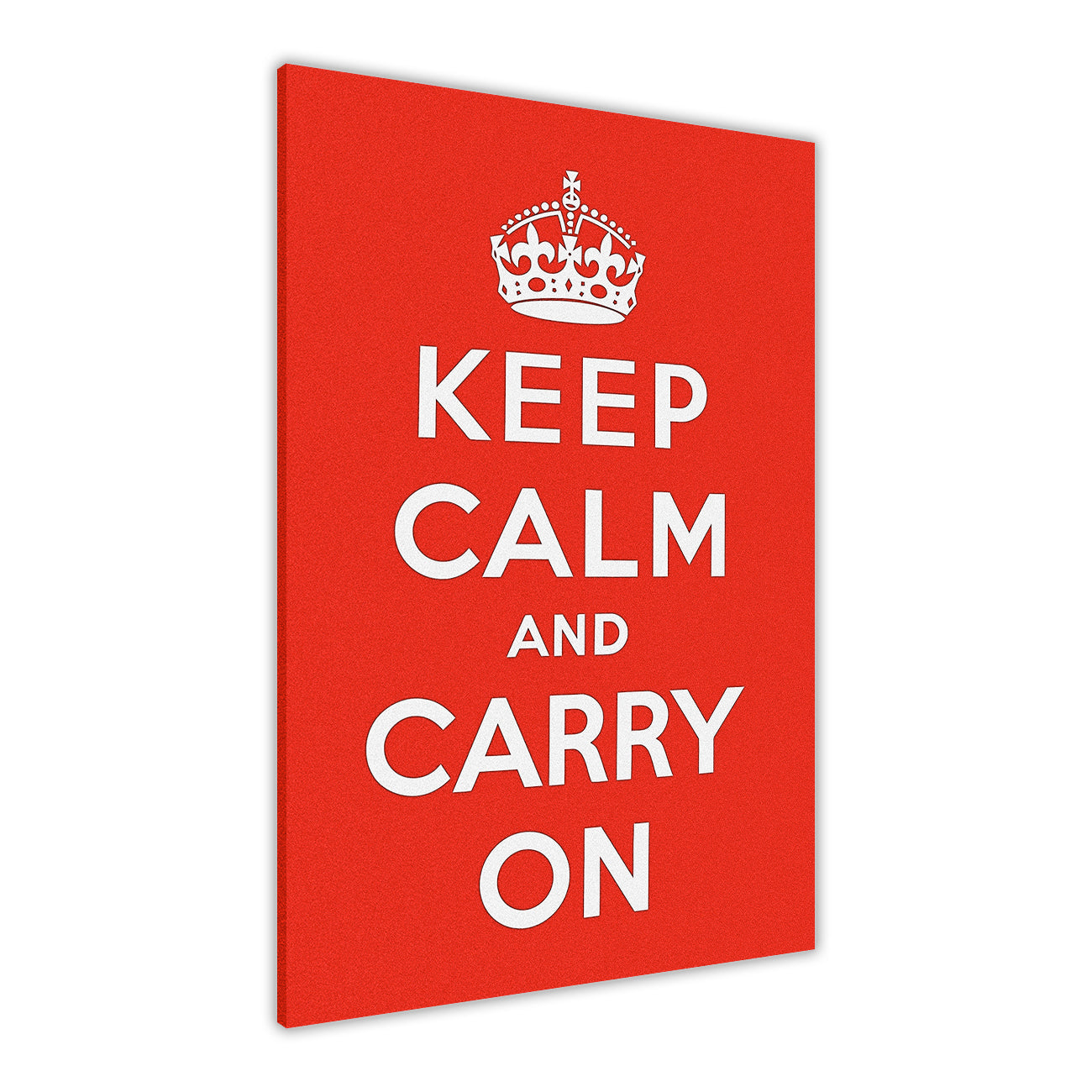 Keep Calm Canvas Wall Art Picture Print for the Living Room, Bedroom, Home Decor