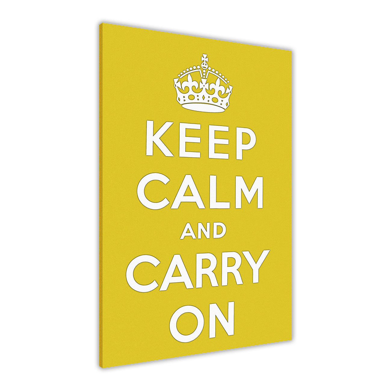 Keep Calm Canvas Wall Art Picture Print for the Living Room, Bedroom, Home Decor