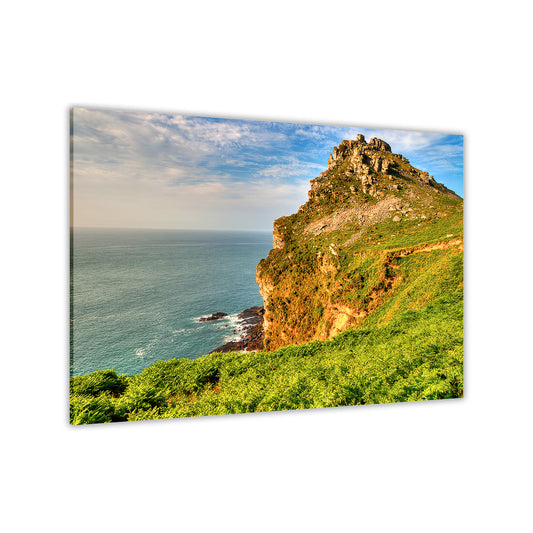 Cliff Edge Canvas Wall Art Picture Print for the Living Room, Bedroom, Home Decor