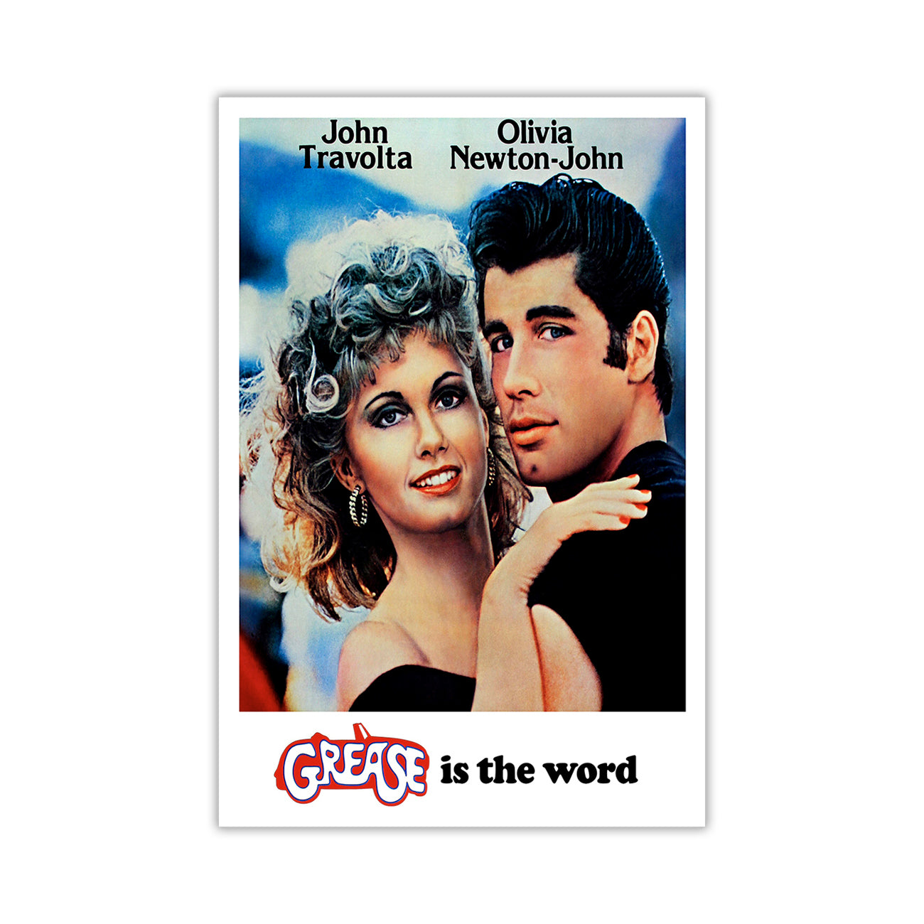 Grease Poster Canvas Wall Art Picture Print for the Living Room, Bedroom, Home Decor