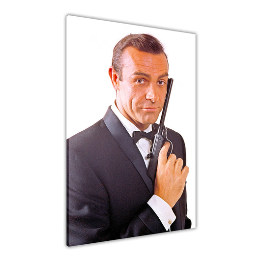 James Bond Colour Canvas Wall Art Picture Print for the Living Room, Bedroom, Home Decor