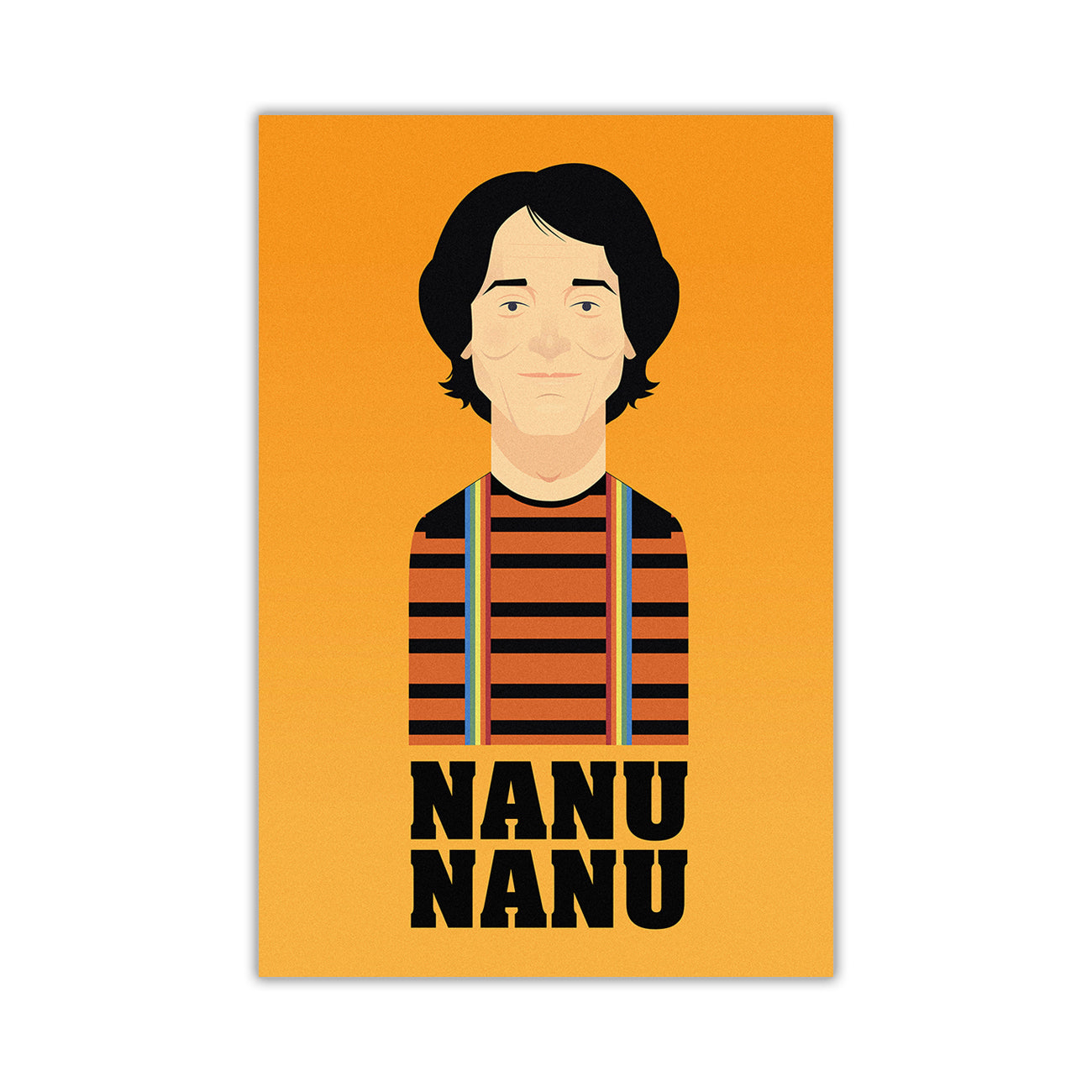 Mork And Mindy Canvas Wall Art Picture Print for the Living Room, Bedroom, Home Decor
