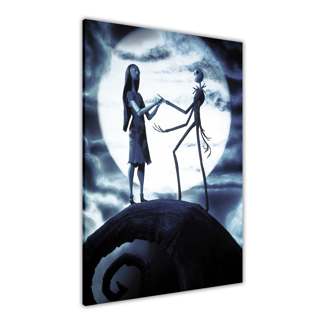 Nightmare Before Christmas Canvas Wall Art Picture Print for the Living Room, Bedroom, Home Decor