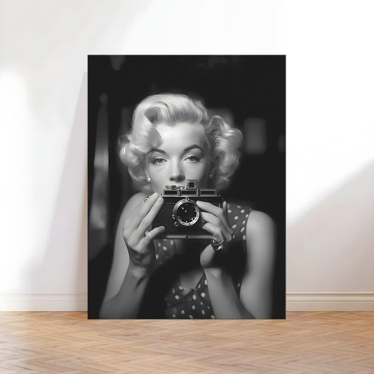 Marilyn Monroe Photography Canvas Wall Art Print