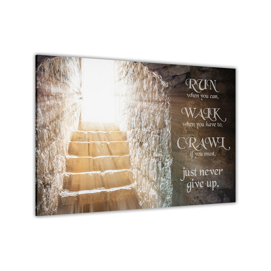 Risen Quote Canvas Wall Art Picture Print for the Living Room, Bedroom, Home Decor