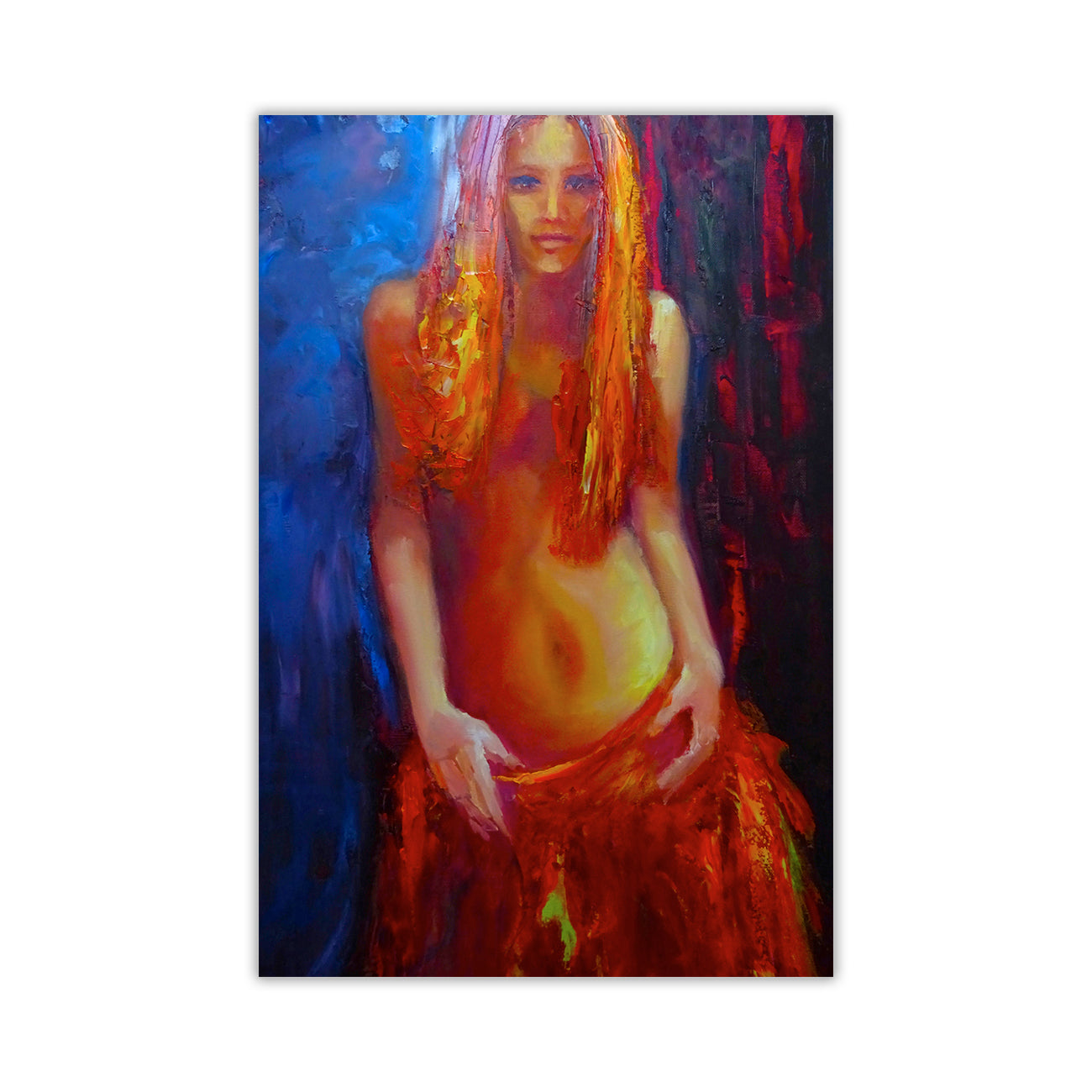 Garden Of Eden Canvas Wall Art Picture Print for the Living Room, Bedroom, Home Decor