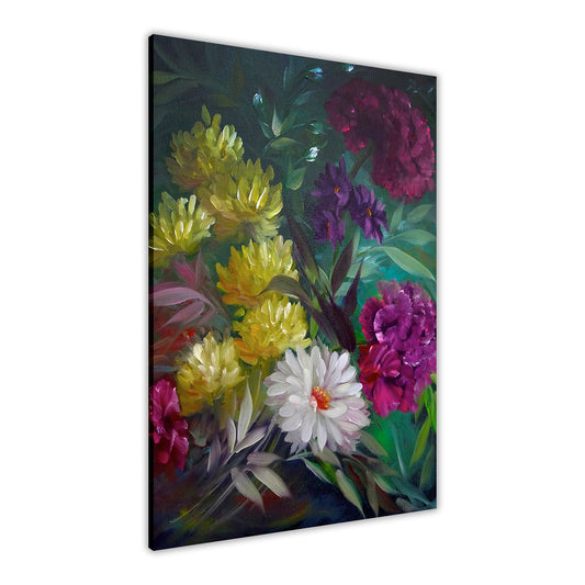 Wild Bouquet Canvas Wall Art Picture Print for the Living Room, Bedroom, Home Decor